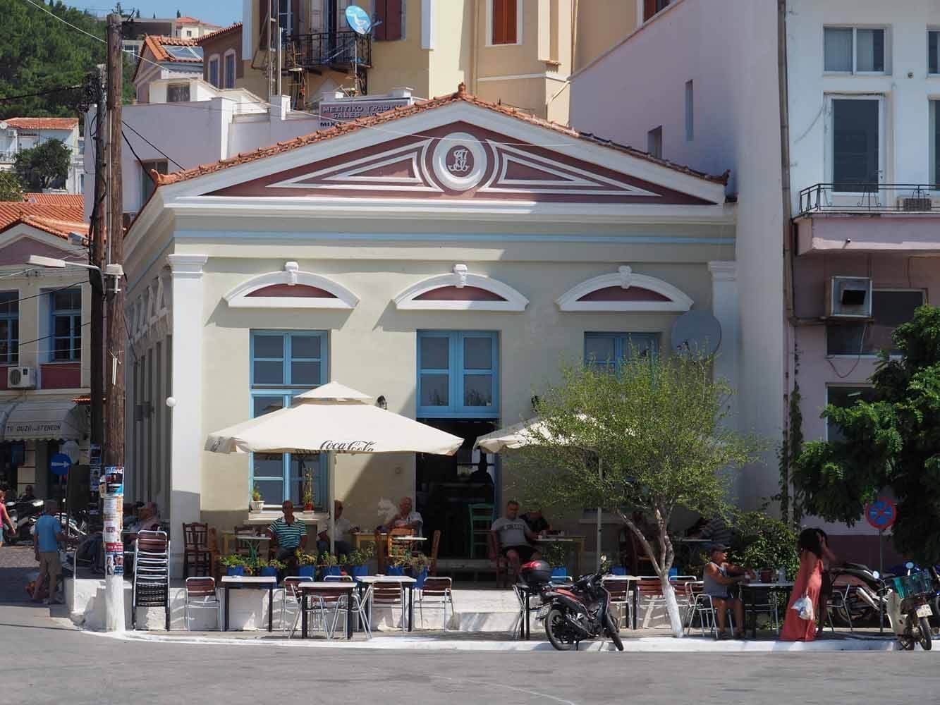 Plomari landmarks