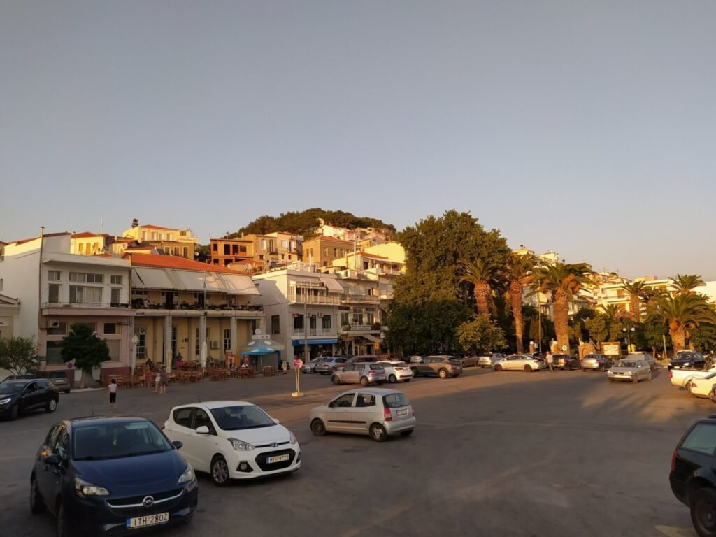 Life around Plomari square